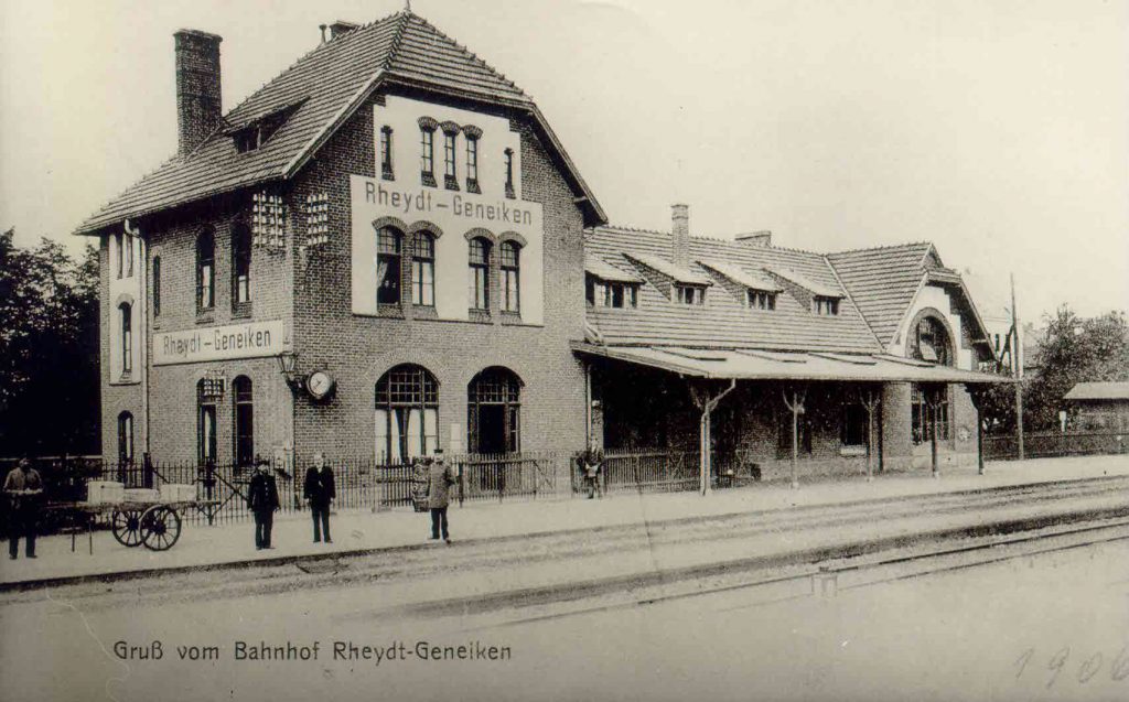 Der historische Bahnhof Rheydt-Geneiken